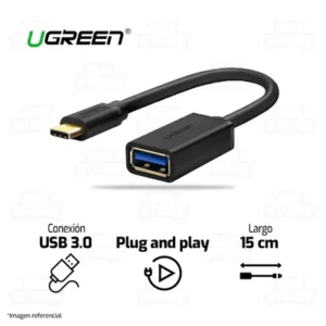 ADAPTADOR TIPO C A USB 3.0  UGREEN