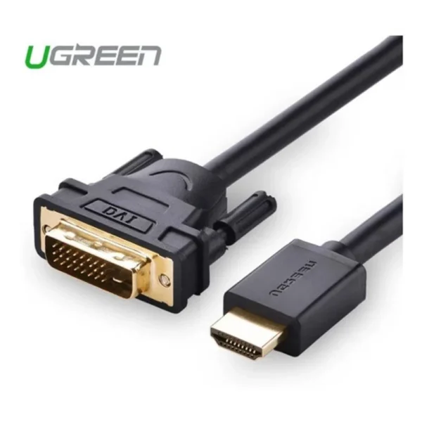 ADAPTADOR HDMI A DVI 24+1 UGREEN BIDIRECCIONAL